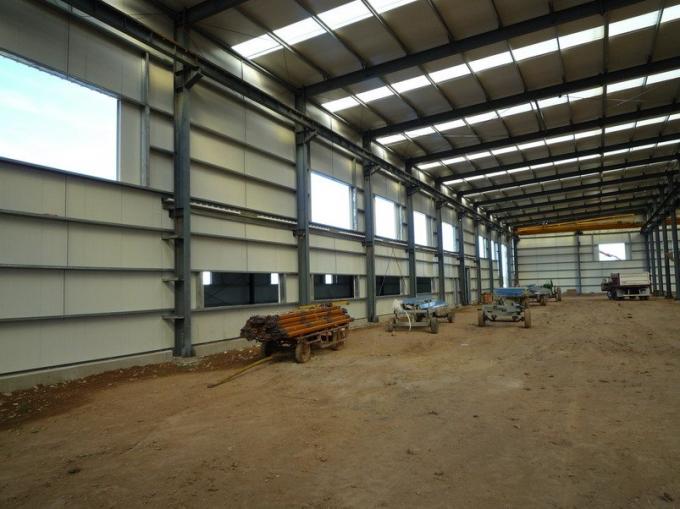 almacén prefabricado de la estructura de acero