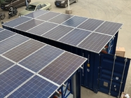 Commercial solar powered cold storage buildings for seafood with low temperature